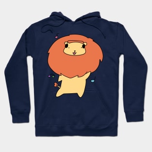 Dancing Headphones Lion Hoodie